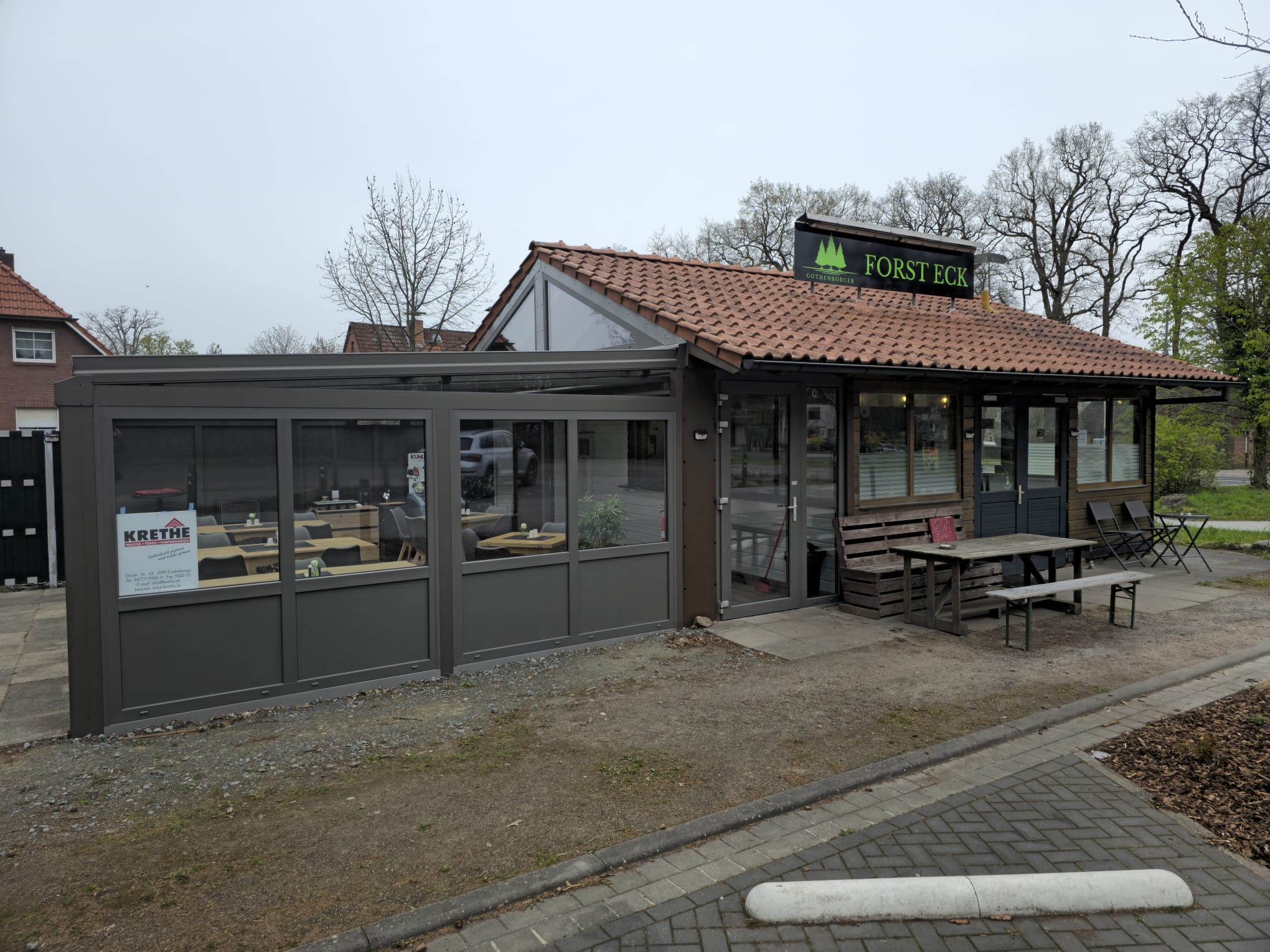 Außenansicht vom Gothenborger Forst Eck